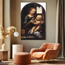 Quadro Stampa su Tela Madonna Benois, Leonardo da Vinci - CupidoDesign