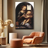 Quadro Stampa su Tela Madonna Benois, Leonardo da Vinci - CupidoDesign