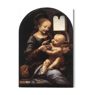 Quadro Stampa su Tela Madonna Benois, Leonardo da Vinci - CupidoDesign