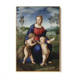 Quadro Stampa su Tela Madonna del Cardellino, Raffaello Sanzio - CupidoDesign