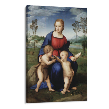 Quadro Stampa su Tela Madonna del Cardellino, Raffaello Sanzio - CupidoDesign