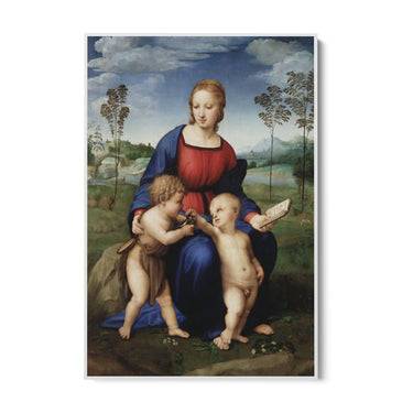 Quadro Stampa su Tela Madonna del Cardellino, Raffaello Sanzio - CupidoDesign