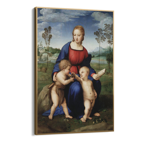 Quadro Stampa su Tela Madonna del Cardellino, Raffaello Sanzio - CupidoDesign