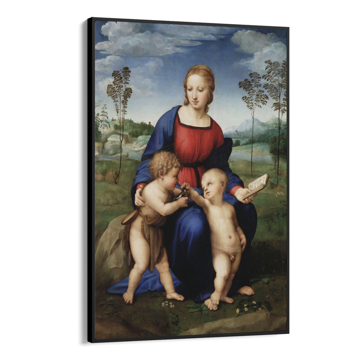 Quadro Stampa su Tela Madonna del Cardellino, Raffaello Sanzio - CupidoDesign
