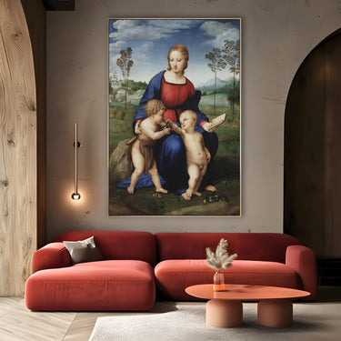 Quadro Stampa su Tela Madonna del Cardellino, Raffaello Sanzio - CupidoDesign