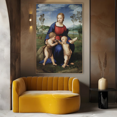 Quadro Stampa su Tela Madonna del Cardellino, Raffaello Sanzio - CupidoDesign