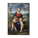 Quadro Stampa su Tela Madonna del Cardellino, Raffaello Sanzio - CupidoDesign