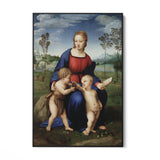 Quadro Stampa su Tela Madonna del Cardellino, Raffaello Sanzio - CupidoDesign