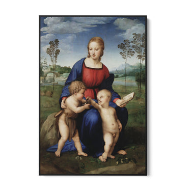 Quadro Stampa su Tela Madonna del Cardellino, Raffaello Sanzio - CupidoDesign