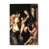 Quadro Stampa su Tela Madonna del panno, Raffaello Sanzio - CupidoDesign