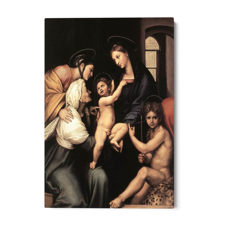Quadro Stampa su Tela Madonna del panno, Raffaello Sanzio - CupidoDesign