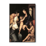Quadro Stampa su Tela Madonna del panno, Raffaello Sanzio - CupidoDesign