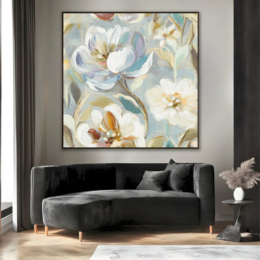 Quadro Stampa su Tela Magnolia Bianca - CupidoDesign