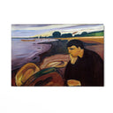 Quadro Stampa su Tela Malinconia, Edvard Munch - CupidoDesign