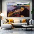 Quadro Stampa su Tela Malinconia, Edvard Munch - CupidoDesign