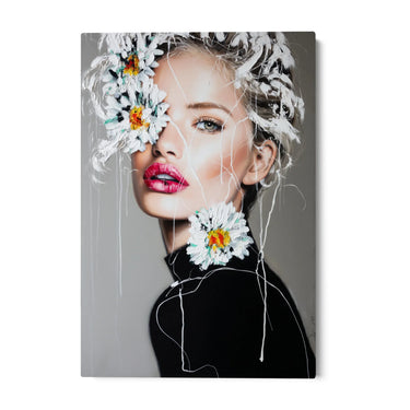Quadro Stampa su Tela Margherita Espressiva - CupidoDesign