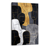 Quadro Stampa su Tela Maschera Viva - CupidoDesign