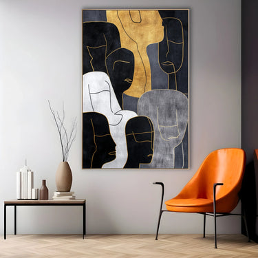 Quadro Stampa su Tela Maschera Viva - CupidoDesign