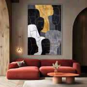 Quadro Stampa su Tela Maschera Viva - CupidoDesign