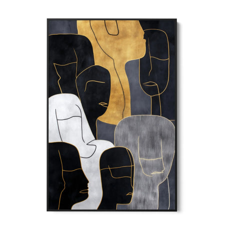 Quadro Stampa su Tela Maschera Viva - CupidoDesign
