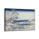 Quadro Stampa su Tela Mattina dopo una nevicata a Koishikawa, Katsushika Hokusai - CupidoDesign
