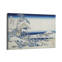 Quadro Stampa su Tela Mattina dopo una nevicata a Koishikawa, Katsushika Hokusai - CupidoDesign