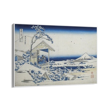 Quadro Stampa su Tela Mattina dopo una nevicata a Koishikawa, Katsushika Hokusai - CupidoDesign