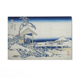 Quadro Stampa su Tela Mattina dopo una nevicata a Koishikawa, Katsushika Hokusai - CupidoDesign