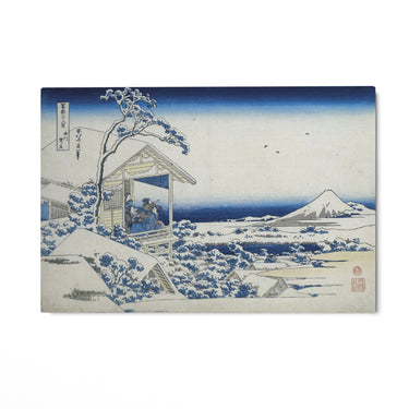 Quadro Stampa su Tela Mattina dopo una nevicata a Koishikawa, Katsushika Hokusai - CupidoDesign