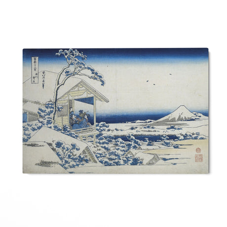 Quadro Stampa su Tela Mattina dopo una nevicata a Koishikawa, Katsushika Hokusai - CupidoDesign