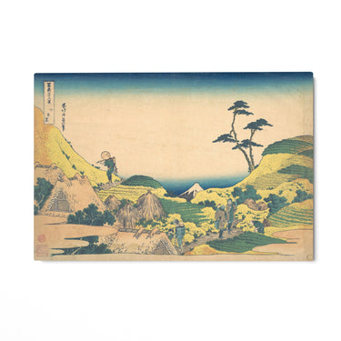 Quadro Stampa su Tela Meguro inferiore, Katsushika Hokusai - CupidoDesign