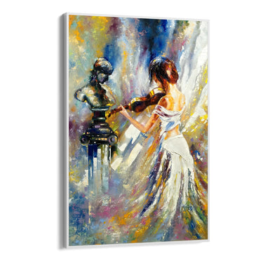 Quadro Stampa su Tela Melodia Silenziosa - CupidoDesign