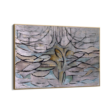 Quadro Stampa su Tela Melo in fiore, Piet Mondrian - CupidoDesign