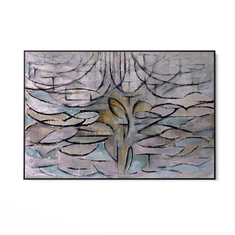 Quadro Stampa su Tela Melo in fiore, Piet Mondrian - CupidoDesign
