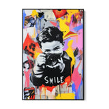 Quadro Stampa su Tela Memoria Pop - Smile - CupidoDesign