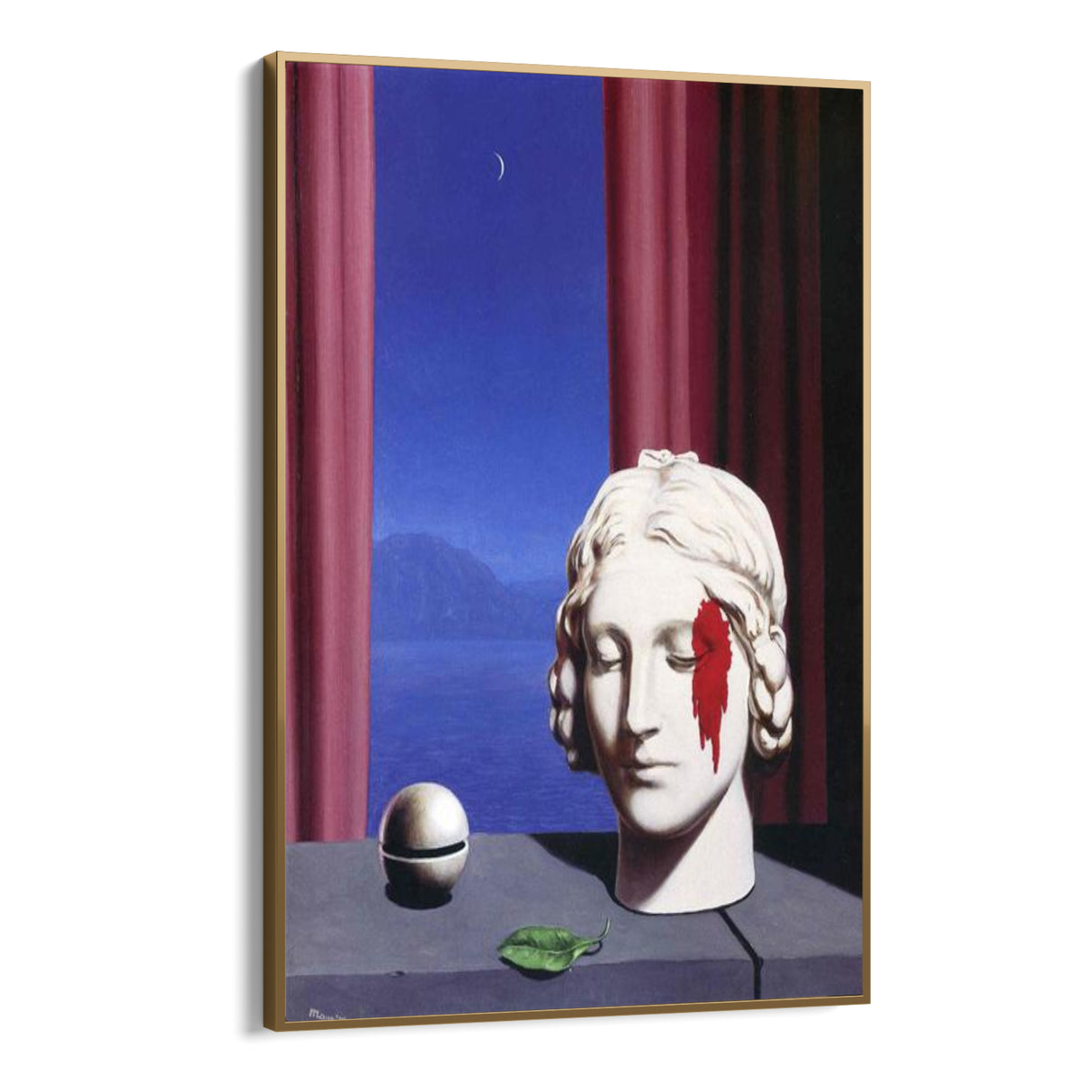 Quadro Stampa su Tela Memoria, René Magritte - CupidoDesign