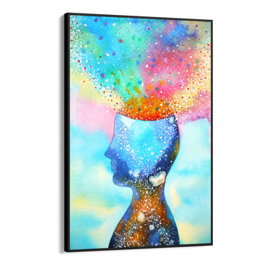 Quadro Stampa su Tela Mente Cosmica - CupidoDesign