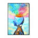 Quadro Stampa su Tela Mente Cosmica - CupidoDesign