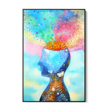 Quadro Stampa su Tela Mente Cosmica - CupidoDesign