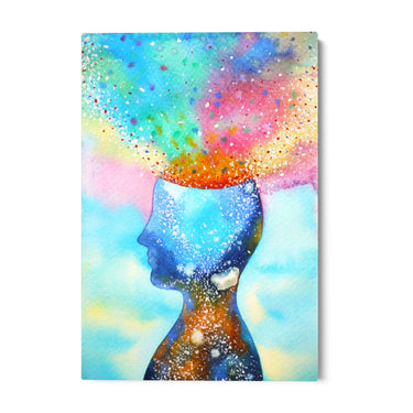 Quadro Stampa su Tela Mente Cosmica - CupidoDesign