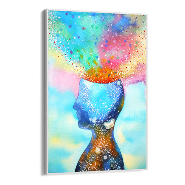 Quadro Stampa su Tela Mente Cosmica - CupidoDesign