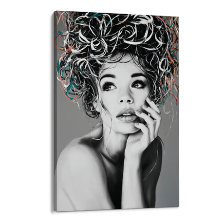 Quadro Stampa su Tela Mille Pensieri - CupidoDesign