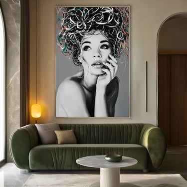 Quadro Stampa su Tela Mille Pensieri - CupidoDesign