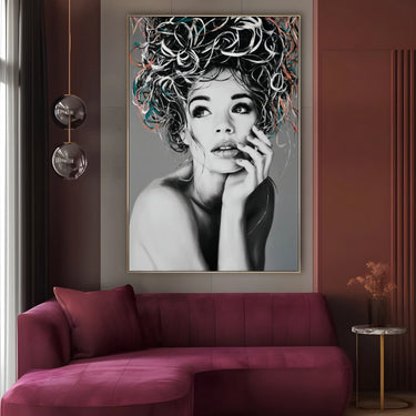 Quadro Stampa su Tela Mille Pensieri - CupidoDesign