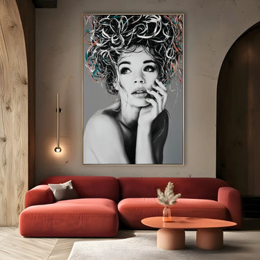 Quadro Stampa su Tela Mille Pensieri - CupidoDesign