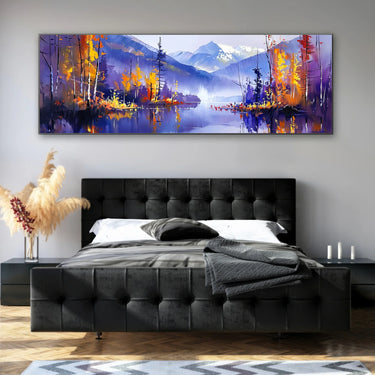 Quadro Stampa su Tela Miraggio Celeste - CupidoDesign
