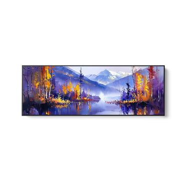 Quadro Stampa su Tela Miraggio Celeste - CupidoDesign
