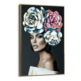 Quadro Stampa su Tela Moda Fiorita - CupidoDesign