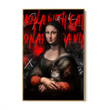 Mona Lisa Graffiti