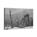 Quadro Stampa su Tela Monaco nella Neve, Caspar David Friedrich - CupidoDesign